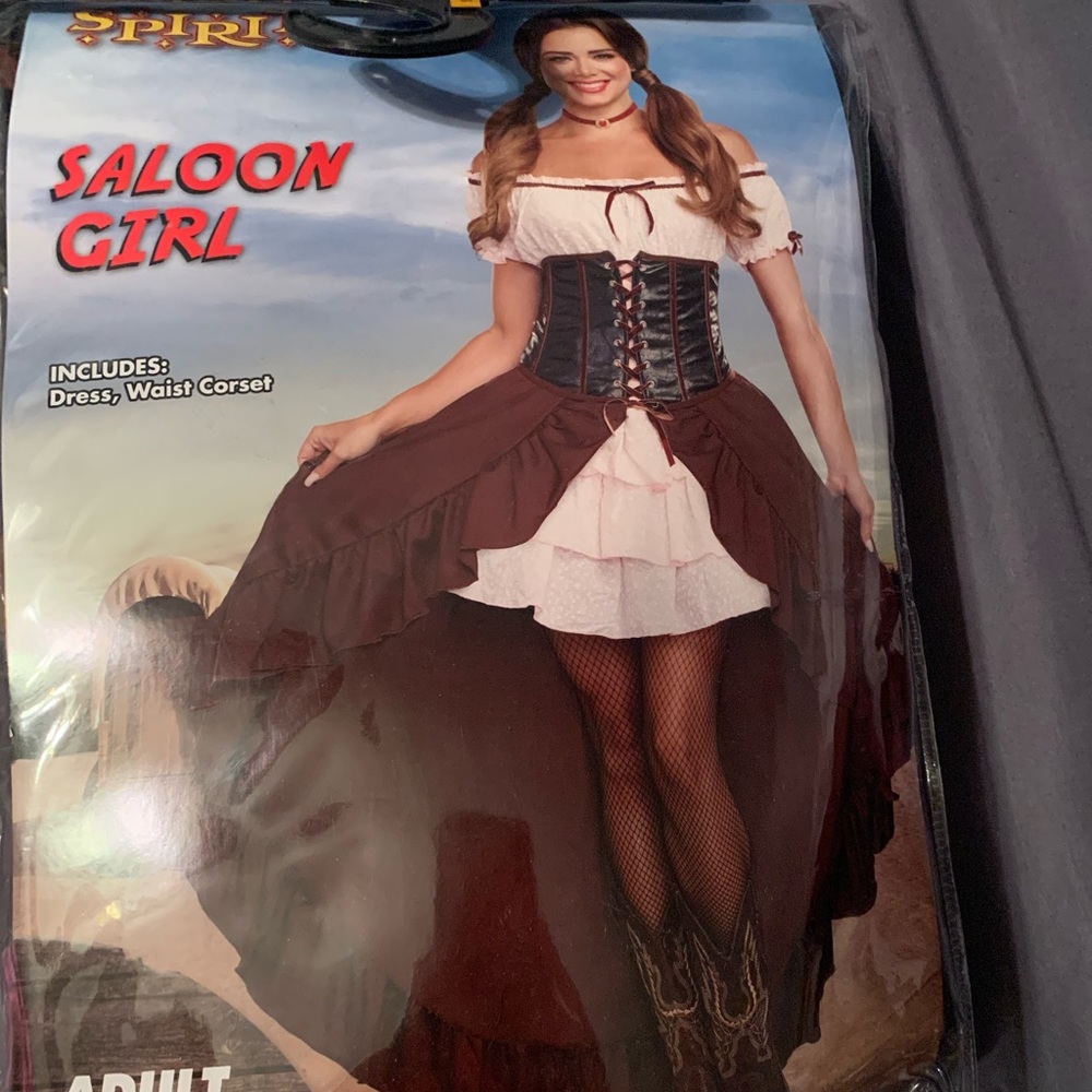 Spirit Halloween Saloon Girl Costume
